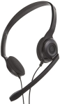 Sennheiser PC 3 Chat – Durable On-Ear Wired Headset – Noise Cancelling Microphone for Casual Gaming and Easy Connectivity – Lightweight Stereo Quality Sound – Great for Internet Telephony & E-Learners @ $9.97
