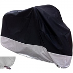 XYZCTEM All Season Black Waterproof Sun Motorcycle Cover @ $9.89