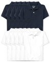 The Children’s Place baby boys And Toddler Short Sleeve Pique Polo Shirt @ $21.90