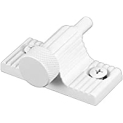 Defender Security U 9850 Lock 1 Inch Zamac Cast Housing with Aluminum Bolt (White) @ $1.47