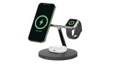 Belkin MagSafe 3-in-1 Wireless Charging Stand (Older 2021 Release) for Apple Watch @ $102.00