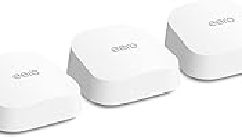 Amazon eero 7 dual-band mesh Wi-Fi 7 router (newest model) – Supports internet plans up to 2.5 Gbps, Coverage up to 6,000 sq. ft., 3-packAmazon eero 7 dual-band mesh Wi-Fi 7 router (newe… @ $279.99