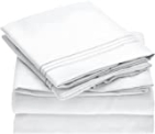 Mellanni Queen Sheet Set – Iconic Collection Bedding Sheets & Pillowcases – Hotel Luxury, Extra Soft, Cooling Bed Sheets – Deep Pocket up to 16