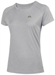MOERDENG Women’s Short Sleeve Running Shirts UPF 50+ Sun Protection SPF Quick Dry Athletic Workout T-Shirts @ $3.98