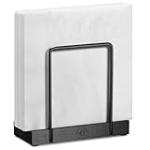 Napkin Holder for Table – Black Napkin Holder, Modern Napkin Holders for Paper Napkins, Bamboo and Iron Design, Non-Slip Napkin Holder for Kitchen, Restaurant, Farmhouse, Outdoor Use – by Bambüsi @ $3.75