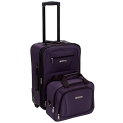 Rockland Fashion Softside Upright Luggage Set @ $32.80