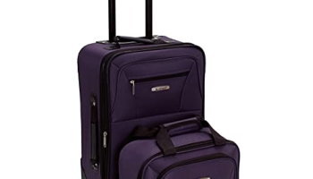 Rockland Fashion Softside Upright Luggage Set @ $32.80