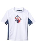 Kanu Surf Boys’ Haywire UPF 50+ Sun Protective Rashguard Swim Shirt @ $4.78
