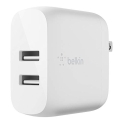 Belkin 24W Dual Port USB Wall Charger – iPhone Fast Charging – USB Charging Block for Power Bank @ $11.99