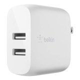 Belkin 24W Dual Port USB Wall Charger – iPhone Fast Charging – USB Charging Block for Power Bank @ $11.99