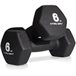 Tru Grit Fitness 6lb Neoprene Dumbbell (Pair) @ $12.97
