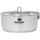 4-Piece Stanley Even Heat Essential Camping Cookwar Set with Stainless Steel Pots and Pans, Utensils, Lids, and Cooking Accessories @ $41.21