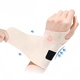 Wannent Elastic Wrist Brace Wrist Wraps Ultra Thin Carpal Tunnel Wrist Brace Compression Wrist Straps Wrist Support for Carpal Tunnel Arthritis Tendonitis Sprains Wrist Pain Workout(S-White @ $1.99
