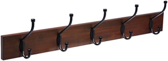 Amazon Basics Wall-Mounted Farmhouse Coat Rack @ $17.90