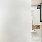 Frosted Glass Window Privacy Film Decorative Static Cling UV Blocking Window Film, Heat Control Window Covering for Home Office Bathroom(Frosted, 17.5 Inch x 6.5 Feet) @ $4.99