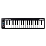 Alesis Qmini – Portable 32 Key USB MIDI Keyboard Controller with Velocity Sensitive Synth Action Keys and Music Production Software Included @ $39.00