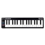 Alesis Qmini – Portable 32 Key USB MIDI Keyboard Controller with Velocity Sensitive Synth Action Keys and Music Production Software Included @ $39.00