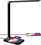 LED Desk Lamp with Wireless Charger @ $18.63