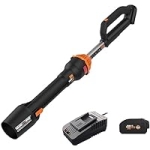 Worx Nitro WG543 20V Cordless Leaf Blower Cordless with Battery and Charger @ $95.00