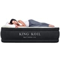 King Koil Luxury Twin Air Mattress with Built-in High Speed Pump for Camping, Home & Guests – 20” Twin Size Airbed Luxury Inflatable Blow Up Mattress Waterproof @ $119.95