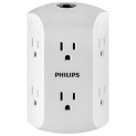 Philips Accessories 6-Outlet Extender @ $6.00