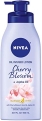 NIVEA Oil Infused Body Lotion, Cherry Blossom and Jojoba Oil, Body Lotion for Dry Skin, 16.9 Fl Oz Pump Bottle