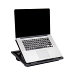 Mind Reader LTADJUST-BLK Adjustable Portable 8 Position Lap Top Desk with Built in Cushions @ $10.90