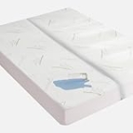Flippeddream Bamboo Mattress Protector Split Queen Size: 100% Waterproof, Cooling Experience Unrivaled Comfort Perfect for Every Family @ $16.44