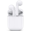 Beben IPX7 Waterproof Bluetooth Earbuds, True Wireless Earbuds, 30H Cyclic Playtime Headphones with Type C Charging Case and mic, in-Ear Stereo Earphones Headset for Sport (White)