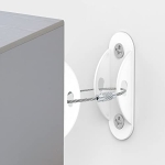 Kleviro (10 Pack) Anti Tip Furniture Anchors for Baby Proofing Premium Quality Upgraded Furniture Wall Anchors can Handle 400lbs Tension – Earthquake @ $3.20
