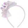 KICOSY Purple Mermaid Headband Princess Crown Headband Gillter Bow Hairband for Girls Mermaid Hair Accessories @ $1.99