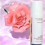 Rose Water Face Cream – all natural skin perfecting moisturizer with rosehip seed oil, squalane, niacinamide, vitamin E – no fragrance no silicones 1.7oz @ $18.50