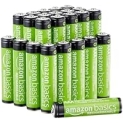 24 Pack Amazon Basics Rechargeable AAA NiMH Performance Batteries 800mAh @ $14.99