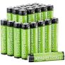 24 Pack Amazon Basics Rechargeable AAA NiMH Performance Batteries 800mAh @ $14.99