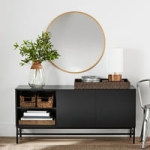 Mainstays Sumpter Park Console Table (Black) @ $69.00