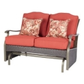 Better Homes & Gardens Providence 2-Person Glider Loveseat (Red) @ $99.00