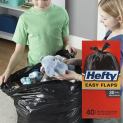 40-Count Hefty Easy Flaps Multipurpose Large Trash Bags, 30 Gallon as low as $6.73 Shipped Free (Reg. $11) – 17¢/Bag @ $6.73