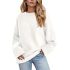 Natural Uniforms Women’s Long Sleeve Mock Turtle-Neck T-Shirt Under Scrub (Hot Pink, Small)