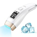 Yachyee IPL Hair Removal Device with Ice Cooling Function for Women and Men Permanent Upgraded to 999,999 Flashes for Face Armpits Legs Arms Bikini Line Comes With Goggles, Corded @ $99.99 ($99.99 / Count)