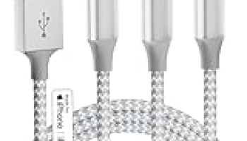 iPhone Charger 3pack 10FT Apple MFi Certified Long Lightning Cable Fast Charging Nylon Braided USB Charging Cable High Speed Transfer Cord for iPhone 14 13/12/11 Pro Max/XS MAX/XR/XS/X/8/7/Plus/6S @ $4.93
