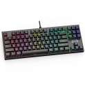 CP3 TKL Mechanical Gaming Keyboard RGB Backlit Wired Keyboard Anti-ghosting 87 Keys Quiet Mechanical Keyboard with Hot Swappable Blue Switches for Laptop @ $10.49