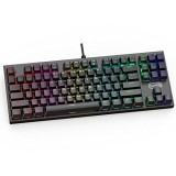 CP3 TKL Mechanical Gaming Keyboard RGB Backlit Wired Keyboard Anti-ghosting 87 Keys Quiet Mechanical Keyboard with Hot Swappable Blue Switches for Laptop @ $10.49