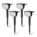 ZEEQII Solar Spot Lights Outdoor @ $19.99