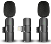 Caymuller Professional Wireless Lavalier Lapel Microphone for iPhone iPad @ $9.41