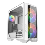 Cooler Master HAF 500 White High Airflow ATX Mid-Tower with Mesh Front Panel @ $98.08