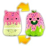 Cats vs Pickles Reversibles – Kitty Cake/Frosted Flo – Two Characters in One Toy! Cat on The Outside – Flip to Reveal Pickle on The Inside! 6