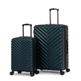 Kenneth Cole REACTION Madison Square Lightweight Hardside Chevron Expandable Spinner Luggage @ $159.97