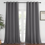 NICETOWN Bedroom Blackout Curtain Panel Extra Long – (W52 by L120 inches @ $13.36