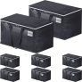 FabSpace Moving Boxes Heavy Duty Moving Bags with Strong Zippers and Handles Collapsible Moving Supplies @ $18.00