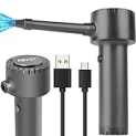 Compressed Air Duster, Electronic Air Duster, Portable 40000 RPM Cordless Dust Blower, 6000mAh Battery Air Can Duster, Powerful Computer Keyboard Cleaning Air Spray, Rechargeable Electric Canned Air @ $20.00